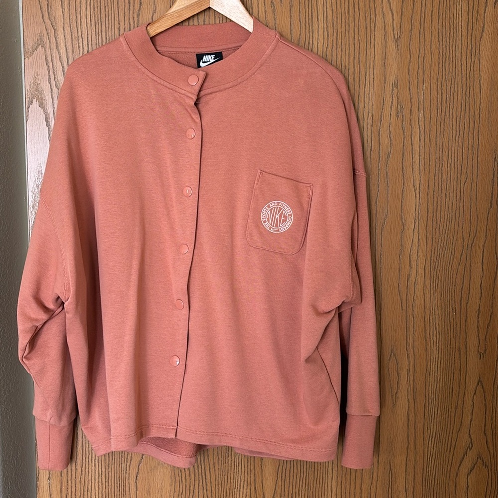 Nike cardigan sweatshirt